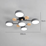 Ceiling Light LED Round Three-Color Replaceable LEDs