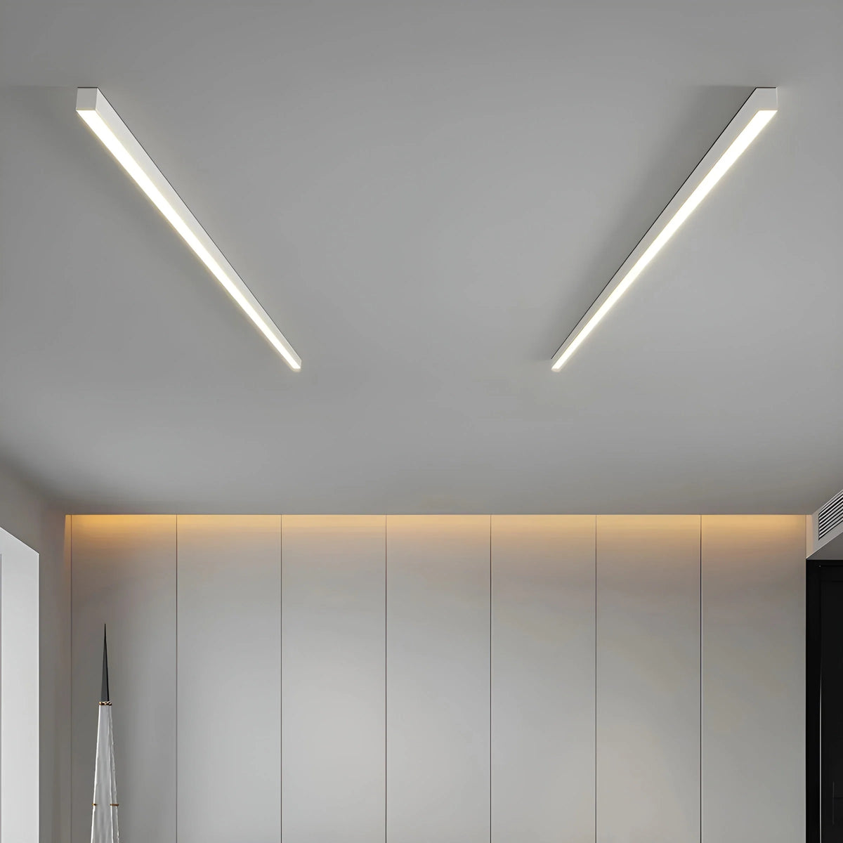 Ceiling Light LED Slim Flush Mount Adjustable Color Temperature
