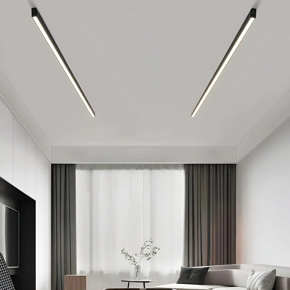Ceiling Light Linear LED Dimmable Three Color Modes