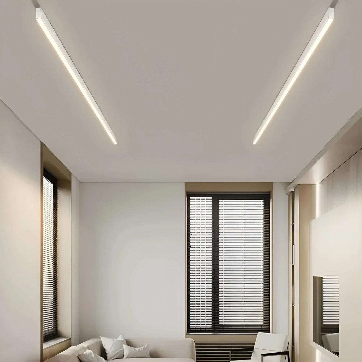 Ceiling Light Linear LED Dimmable Three Color Modes