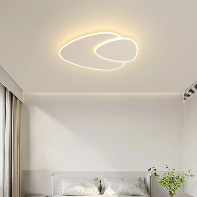 Ceiling Light Organic Cloud Design Dimmable LED With Remote Control