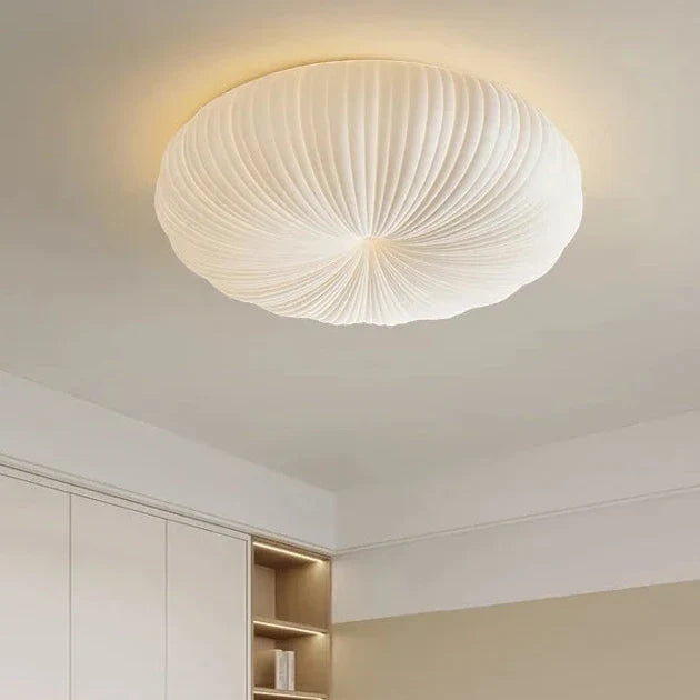 Ceiling Light Pleated Integrated Warm White LED