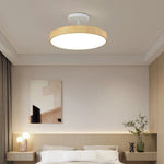 Ceiling Light Round Flush-Mount Dimmable LED With Remote
