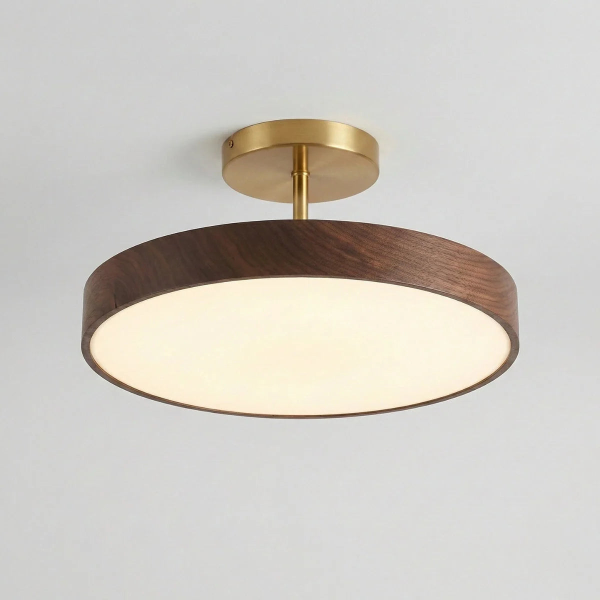 Ceiling Light Wooden Low-Profile Three Adjustable Light Tones