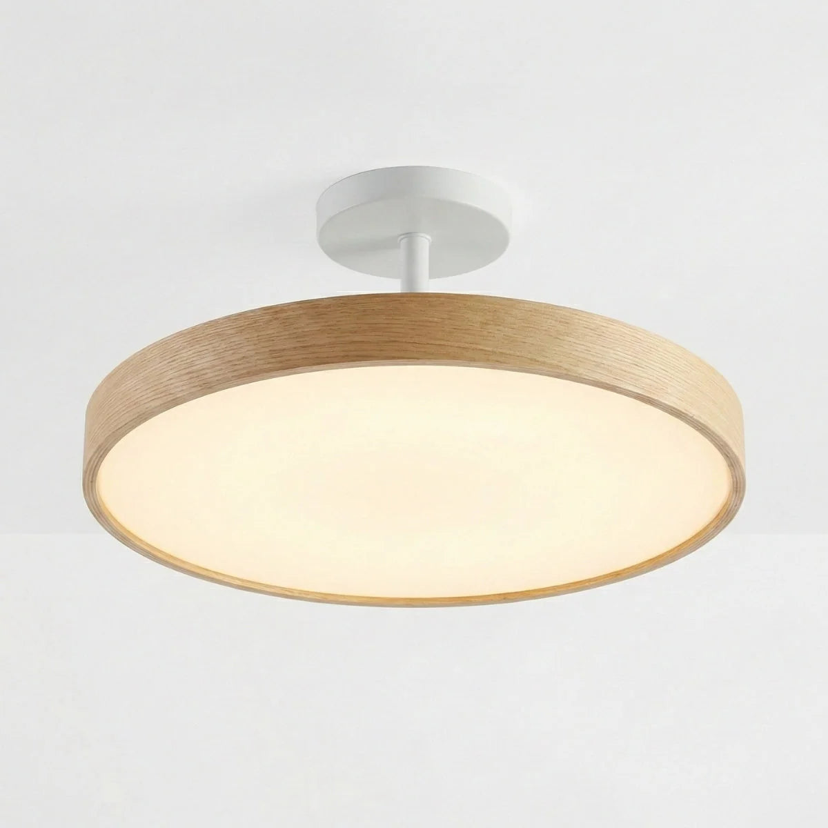 Ceiling Light Wooden Low-Profile Three Adjustable Light Tones