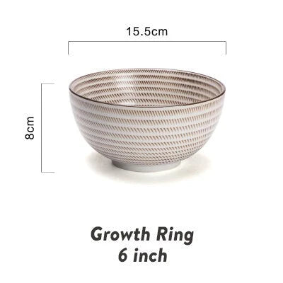 Ceramic Bowl Crackle Glaze 33.8 Fl Oz Capacity