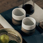 Ceramic Coffee Mug Japanese Retro Design 6.4 Oz