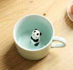Ceramic Mug 3D Animal Design Handcrafted Dishwasher Safe