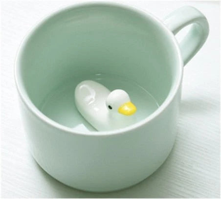 Ceramic Mug 3D Animal Design Handcrafted Dishwasher Safe