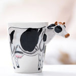 Ceramic Mug Porcelain Jungle Design 13.5 Fl Oz