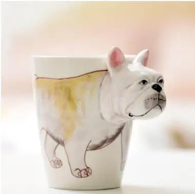 Ceramic Mug Porcelain Jungle Design 13.5 Fl Oz