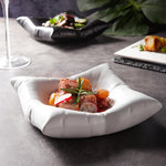 Ceramic Plate Pillow Shape Oven & Microwave Safe
