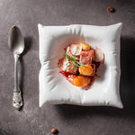 Ceramic Plate Pillow Shape Oven & Microwave Safe