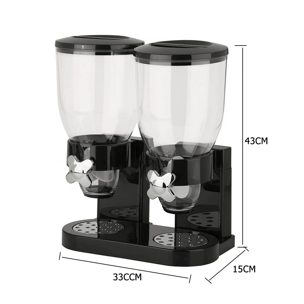 Cereal Dispenser Single-Serve Push Button