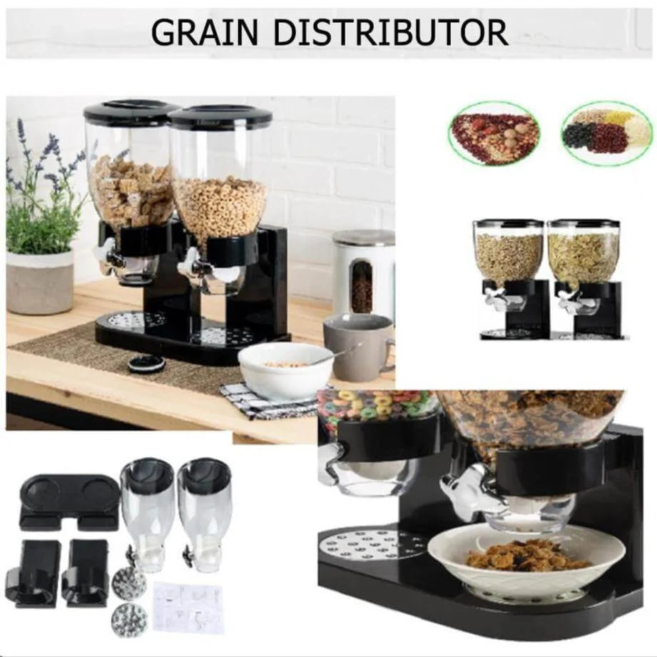 Cereal Dispenser Single-Serve Push Button