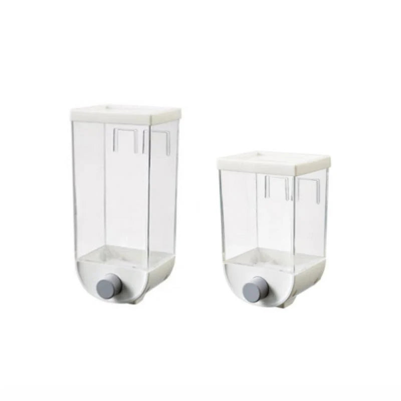 Cereal Dispenser Wall-Mounted Space-Saving Airtight