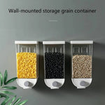 Cereal Dispenser Wall-Mounted Space-Saving Airtight