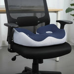 Chair Cushion Memory Foam Non-Slip Base Washable Cover