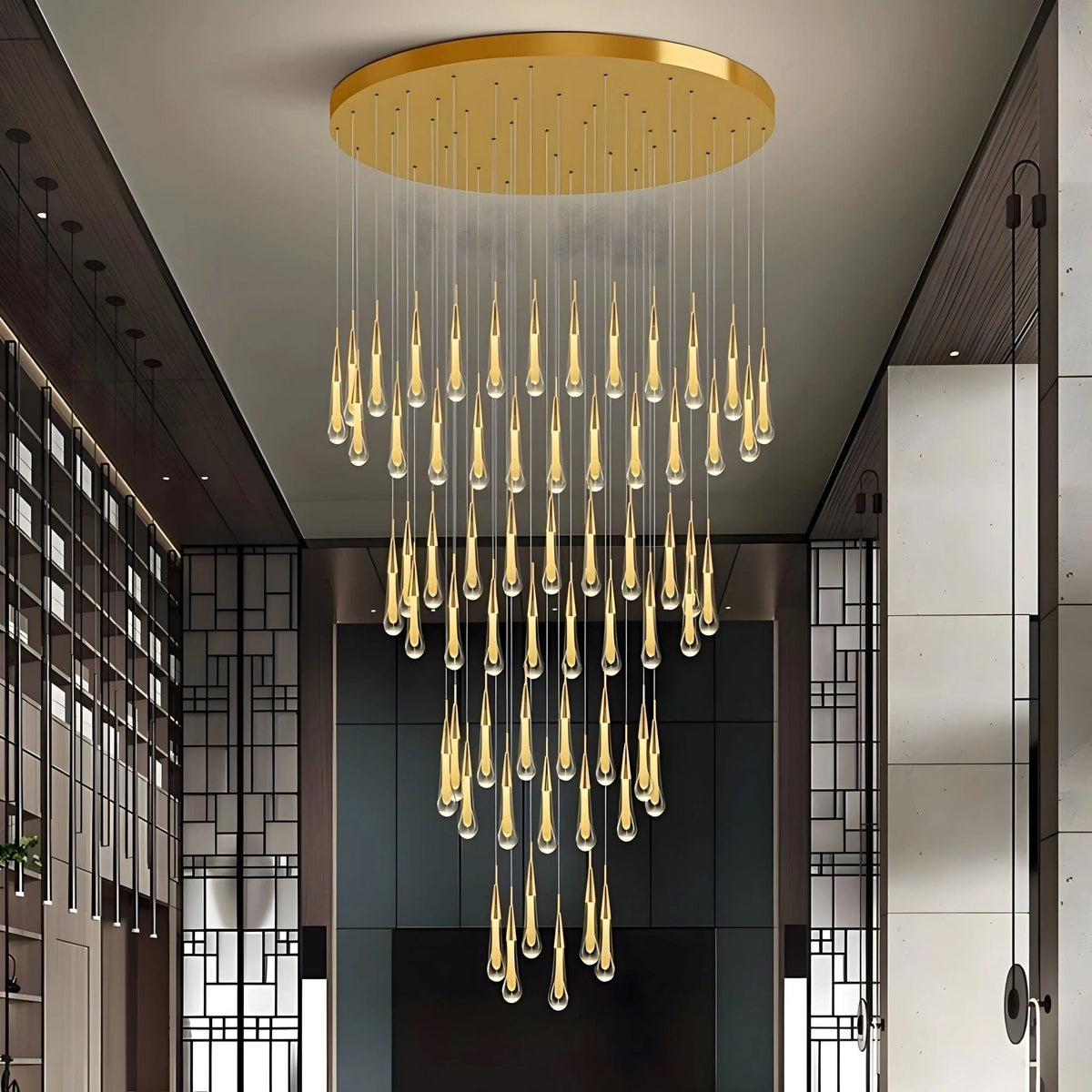 Chandelier Dimmable Remote-Controlled LED