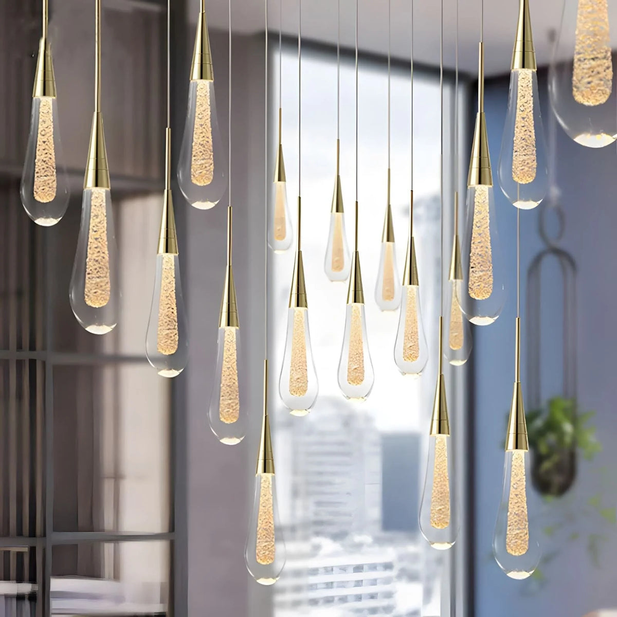 Chandelier Dimmable Remote-Controlled LED