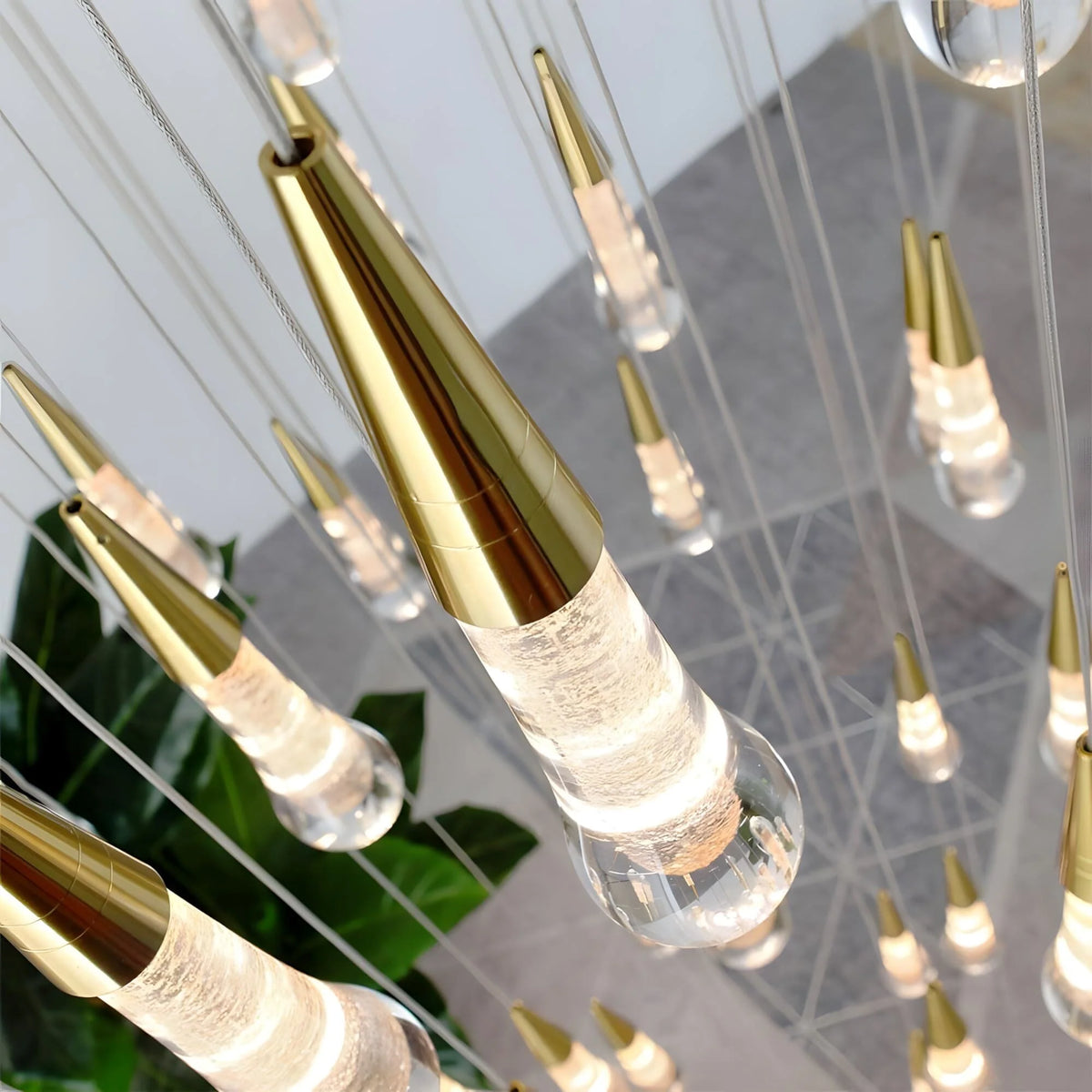 Chandelier Dimmable Remote-Controlled LED
