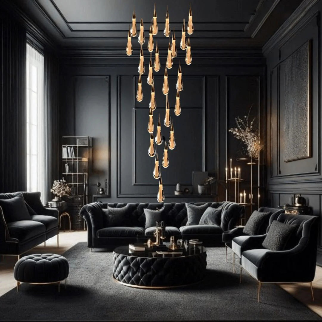 Chandelier Dimmable Remote-Controlled LED