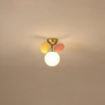 Chandelier Flower Branch Semi-Flush LED