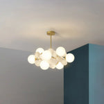 Chandelier Flower Branch Semi-Flush LED