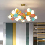 Chandelier Flower Branch Semi-Flush LED