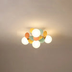 Chandelier Flower Branch Semi-Flush LED