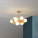 Chandelier Flower Branch Semi-Flush LED
