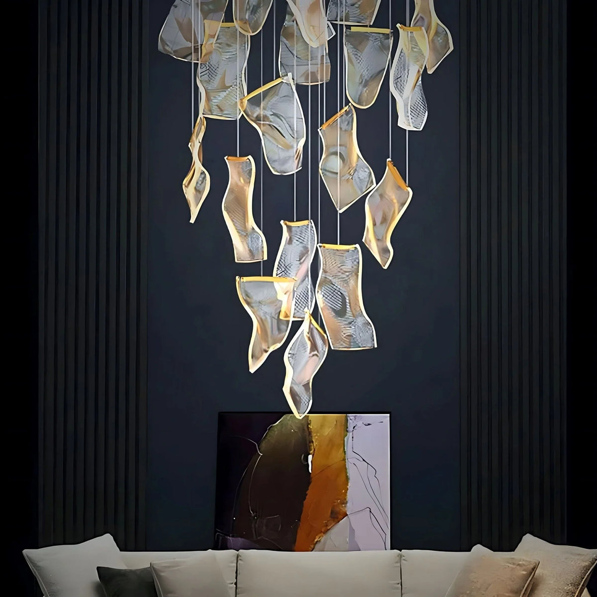 Chandelier LED Dimmable Indoor & Outdoor