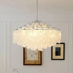 Chandelier Layered Shell Design Adjustable LED Light