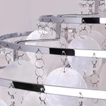 Chandelier Layered Shell Design Adjustable LED Light