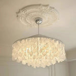 Chandelier Layered Shell Design Adjustable LED Light