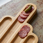 Charcuterie Board Wood Middle Finger Design