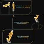 Charging Cable Fast Charging Nylon Data Transfer