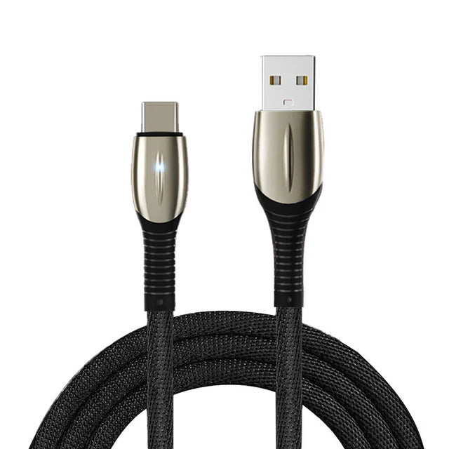 Charging Cable Fast Charging Woven Fabric Multi-Connector