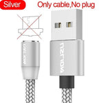 Charging Cable Magnetic Nylon-Braided With LED Indicator