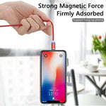 Charging Cable Magnetic Nylon-Braided With LED Indicator