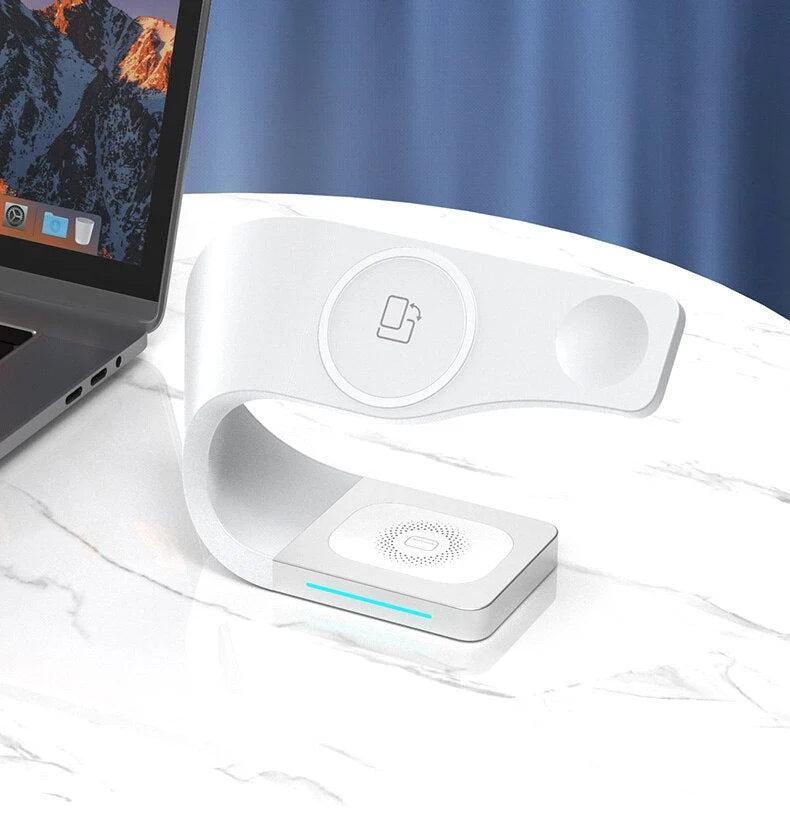 Charging Dock Magnetic Multi-Device Compact