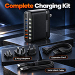 Charging Station Six-Port GaN 140W Power Display