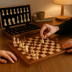 Chess Set Wooden Complete Set With Storage