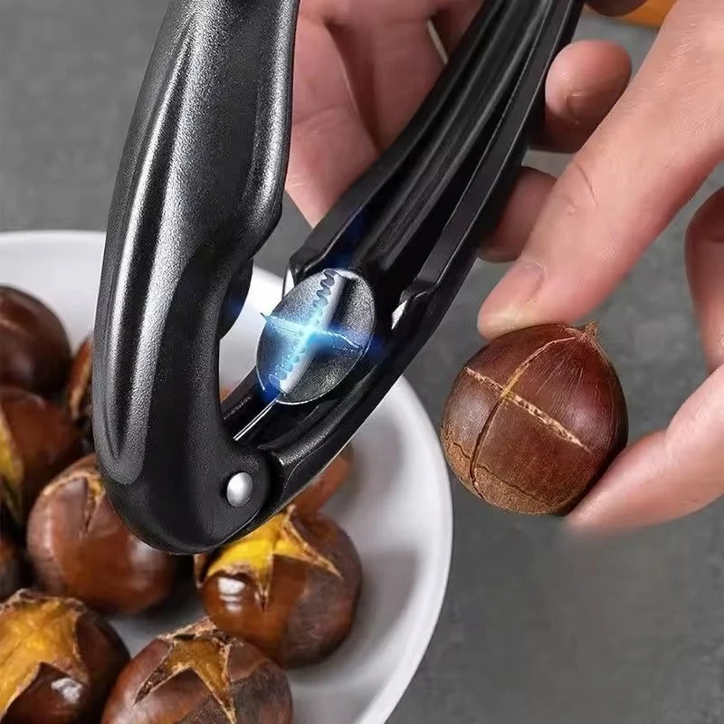 Chestnut Scorer Stainless Steel Blade Non-Slip Grip
