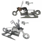 Chicken Roasting Stand Stainless Steel Motorcycle Design For Grill & Oven