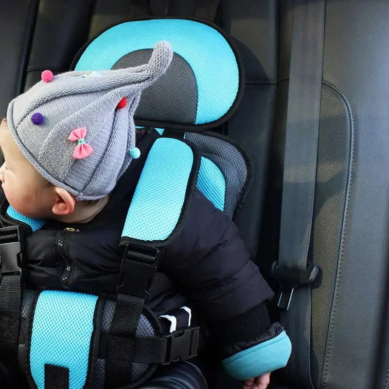 Child Car Booster Cushion Quick-Install Travel-Friendly