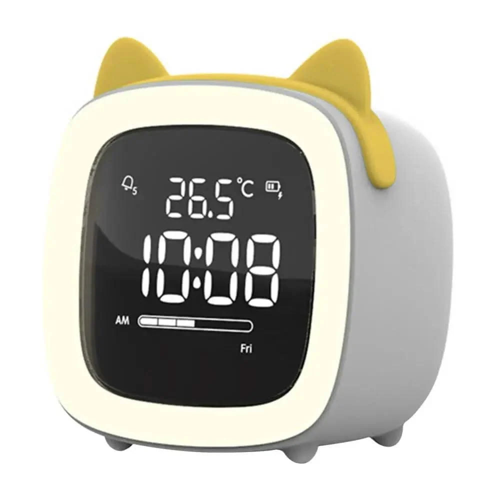 Children's Alarm Clock Dimmable LED Night Light