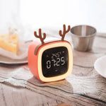 Children's Alarm Clock Dimmable LED Night Light