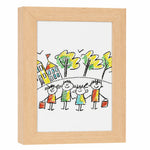 Children's Art Display Frame Front-Opening Integrated Storage