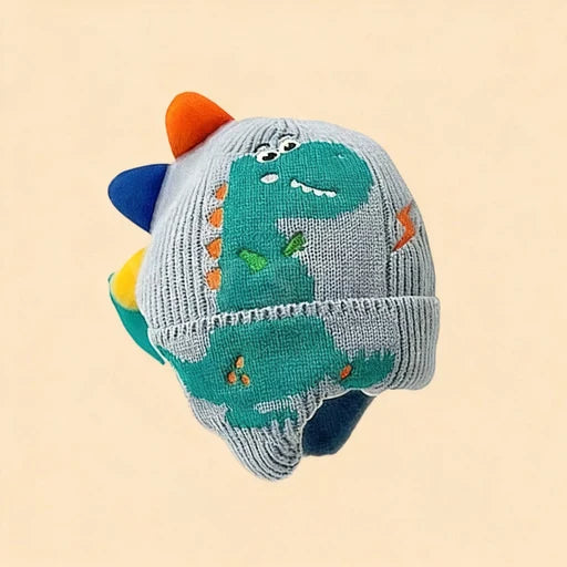 Children’s Hat Knitted Foldable Ear Flaps